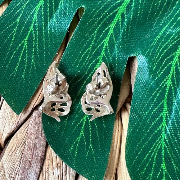 BOGO FREE Avon golden butterfly stud earrings - Picture 6 of 6